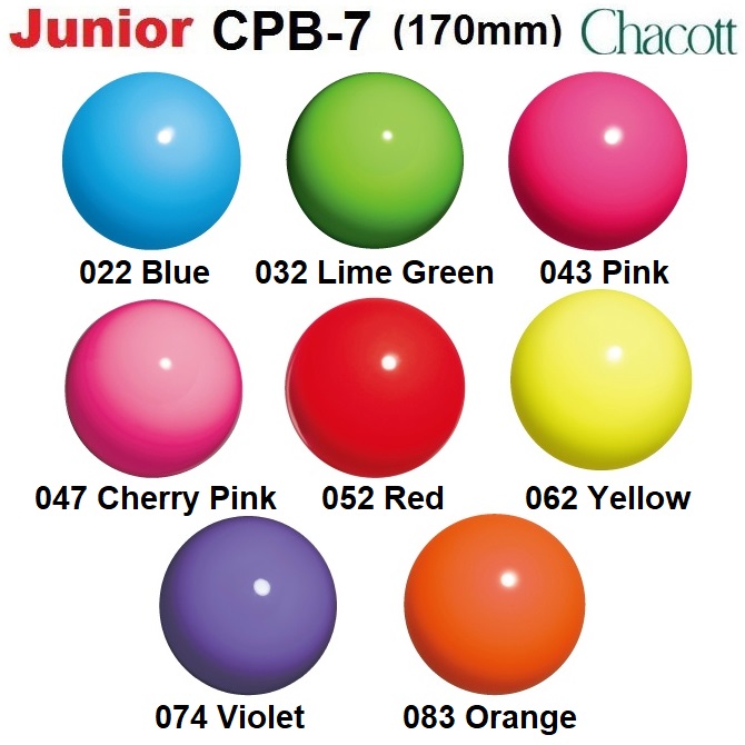 SASAKI Rhythmic Gymnastics Middle Ball for Kids Junior Practice Ball φ17cm 