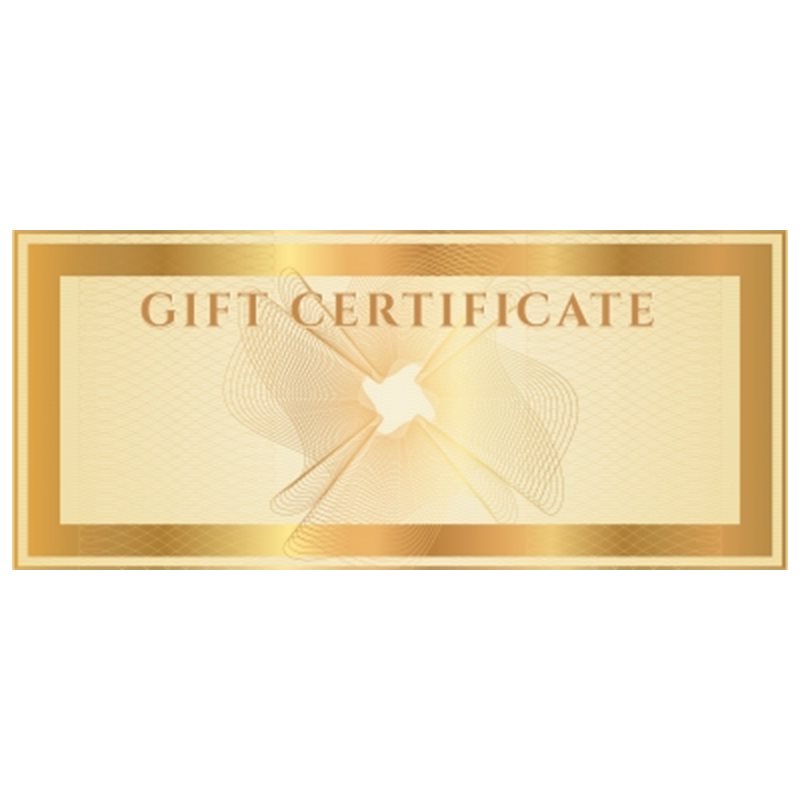 Certificat cadeaux