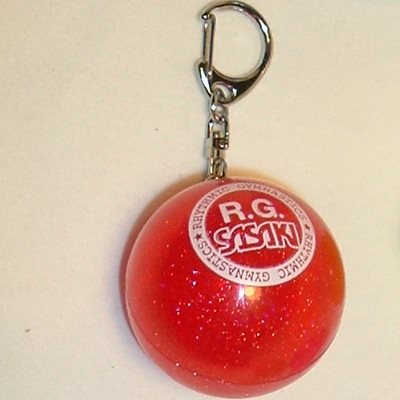 Sasaki Red (R) Mini Ball Key Chain MS-9 Sasaki Red (R) Mini Ball Key Chain MS-9