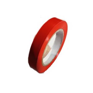 Romsports Rojo Cinta Adhesiva Decorative de Vinilo NVE-3 / 4