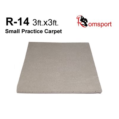 ALFOMBRA DE PRÁCTICA DE GIMNASIA RÍTMICA RT-14-3X3 CON RELLENO DEBAJO