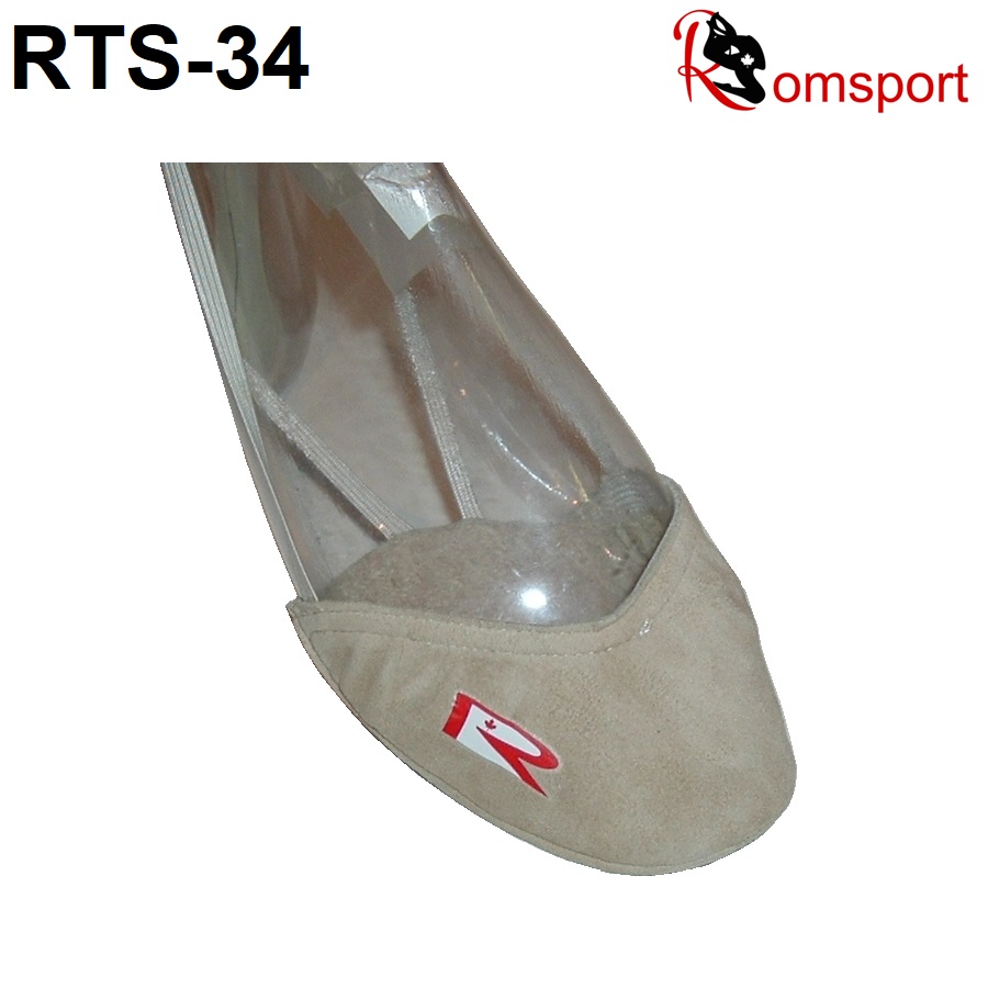 Chaussons Demi-Pointe Danse Classique – Semelle En Cuir Microfibre – Souples Et Confortables – Taille XS (32-33) - 3
